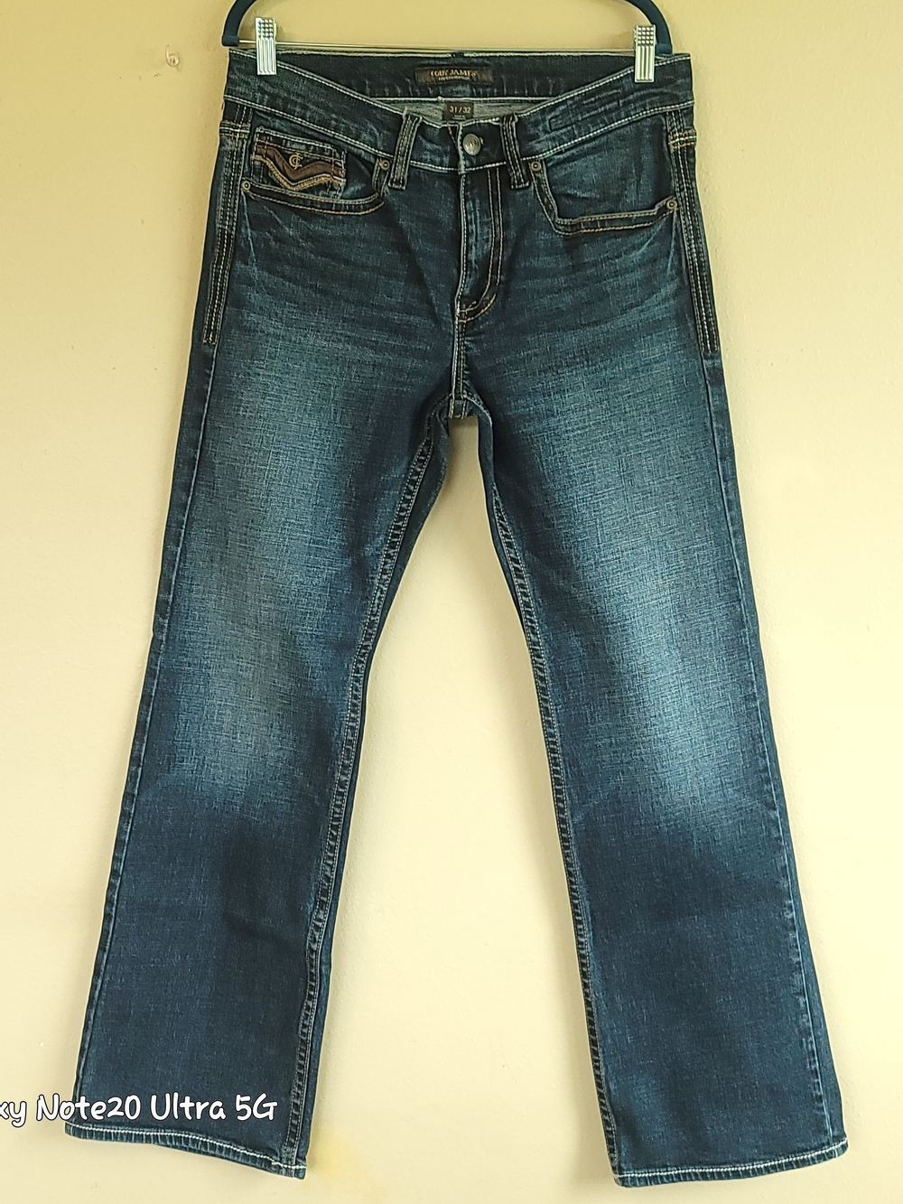 Cody James Duke Relaxed Bootcut Jeans Men's 31x32 Medium Wash
